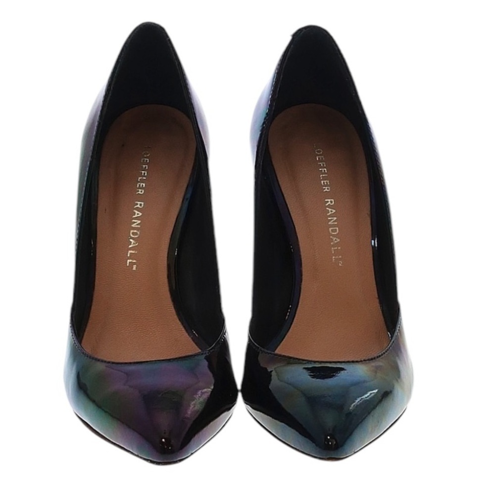 Loeffler Randall Patent Leather Heels | Women’s Size 5 | Iridescent Black